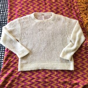Free People Alpaca wool blend sweater. Sz M
